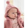 Chaqueta tricot con pelo bebe niña mayoral