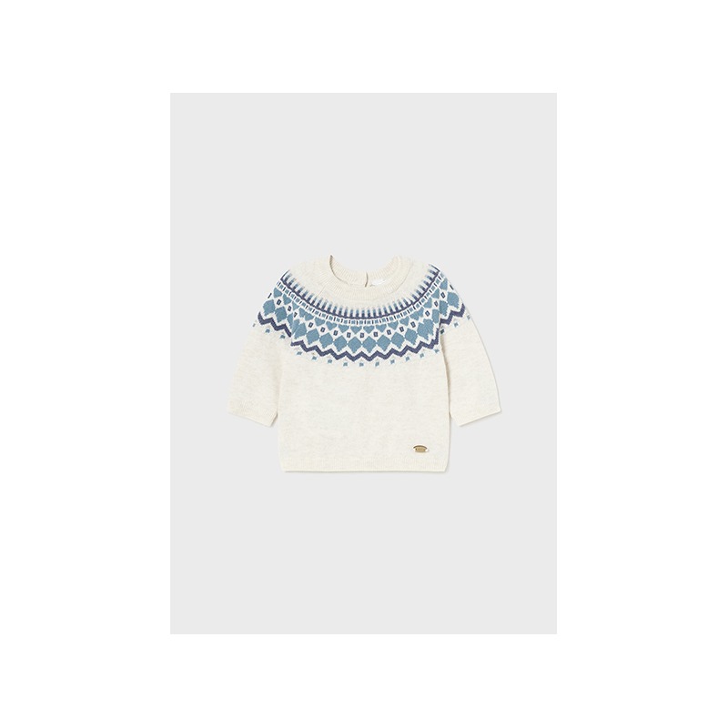 Jersey motivo jacquard bebe niño mayoral