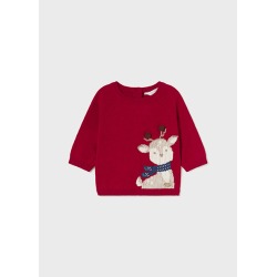 Jersey motivo jacquard bebe...