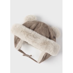 Gorro antelina orejitas bebe mayoral