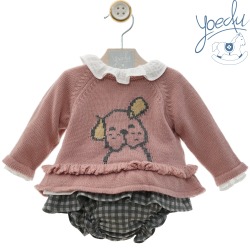 Conjunto bebe niña 3 piezas...