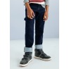 Pantalón vaquero pespuntes recto chico mayoral