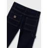 Pantalón vaquero pespuntes recto chico mayoral