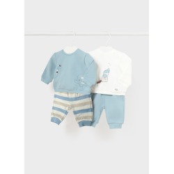 Conjunto punto 4 piezas bebe niño mayoral