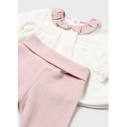 Conjunto polaina y jersey bebe niña mayoral