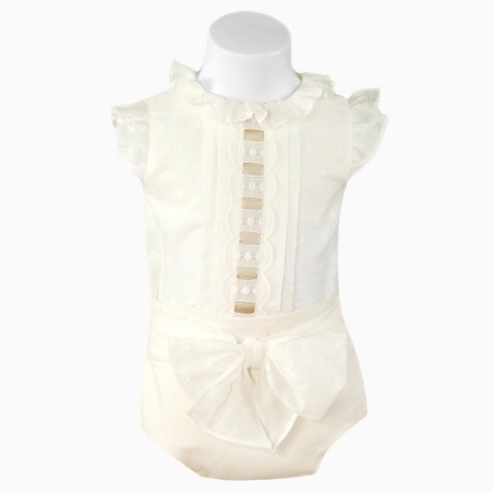 Conjunto ranita bebe niña