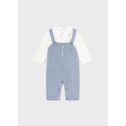 Conjunto peto 3 piezas tricot bebe niño mayoral