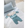 Conjunto pantalón y jersey rayas bebe mayoral