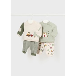Conjunto 4 piezas casual...