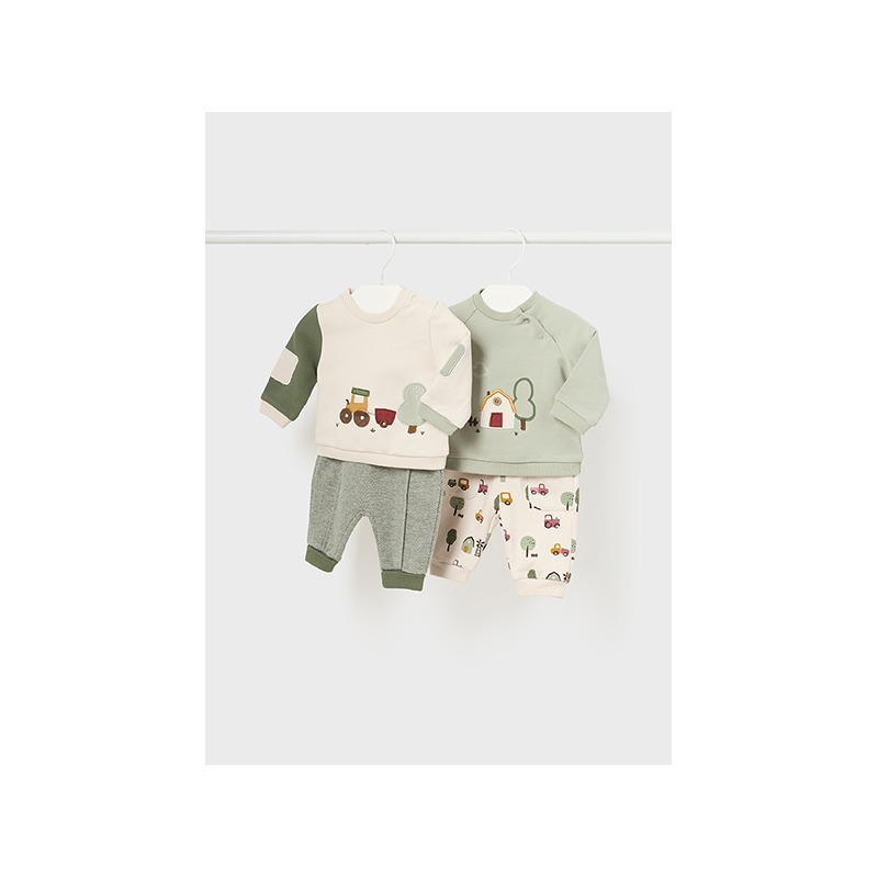 Conjunto 4 piezas casual bebe niño mayoral