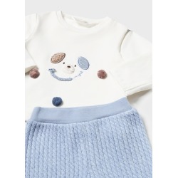 Conjunto polaina y sudadera bebe niño mayoral