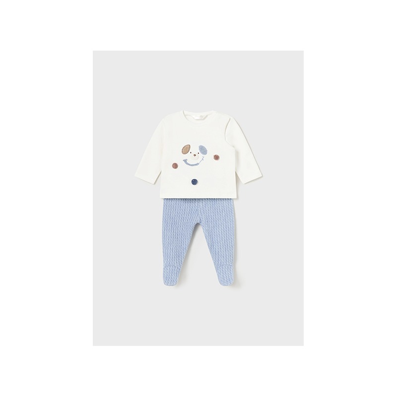 Conjunto polaina y sudadera bebe niño mayoral