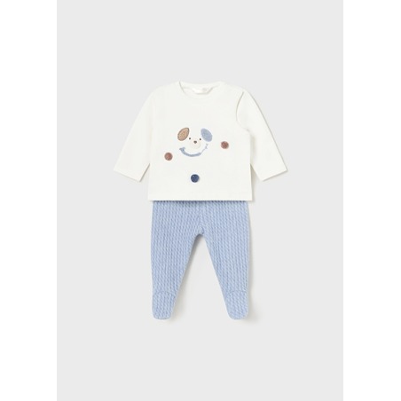 Conjunto polaina y sudadera bebe niño mayoral