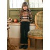 Conjunto tricot cuadros niña Abel&Lula