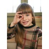 Conjunto tricot cuadros niña Abel&Lula