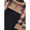 Conjunto tricot cuadros niña Abel&Lula