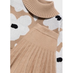 Conjunto tricot falda plisada niña Abel&Lula