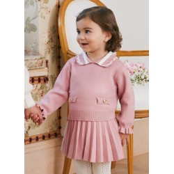 Conjunto falda plisada...
