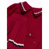 Conjunto falda tricot plisado niña Abel&Lula
