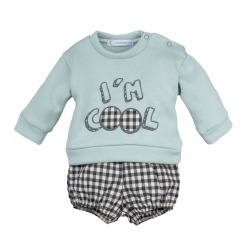 Conjunto Pololo Segre bebe niño Calamaro