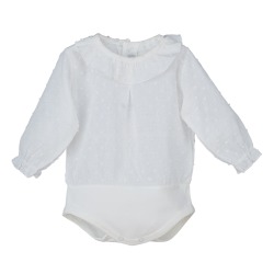 Body bebe camisa plumeti...