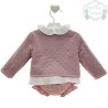 Conjunto bebe niña 3 piezas Marta y Paula