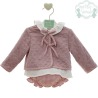 Conjunto bebe niña 3 piezas Marta y Paula