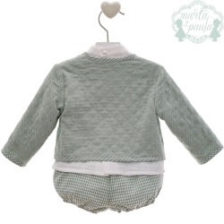 Conjunto bebe niño 3 piezas Marta y Paula