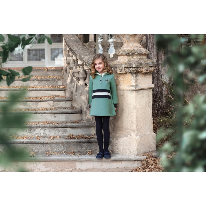 Vestido niña capucha Miranda