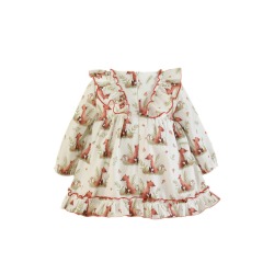 Vestido bebe estampado Miranda