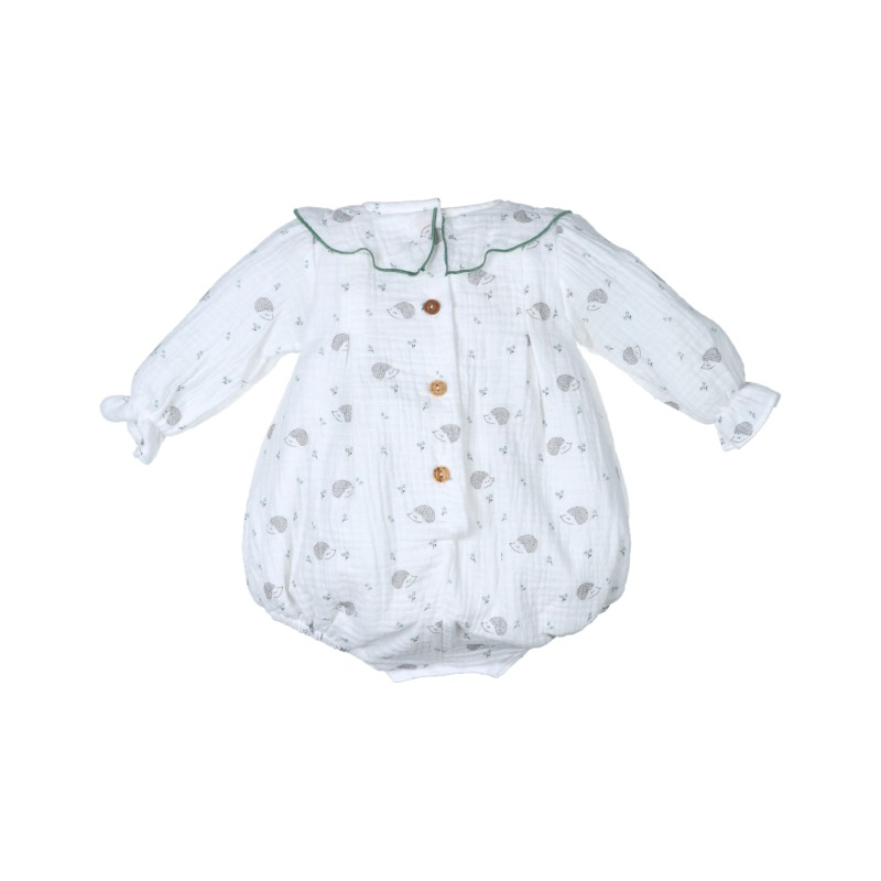Ranita bebe estampado erizos Popys