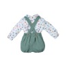 Conjunto bebe niño estampado pájaros Popys