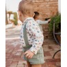 Conjunto bebe niño estampado pájaros Popys