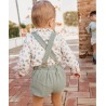 Conjunto bebe niño estampado pájaros Popys
