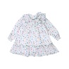 Vestido infantil estampado pájaros Popys