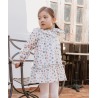 Vestido infantil estampado pájaros Popys