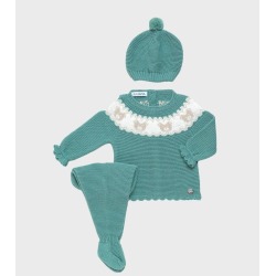 Conjunto bebe polaina...