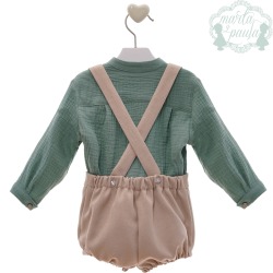 Conjunto bebe niño "Familia Calcuta" Marta y Paula