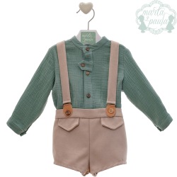 Conjunto bebe niño "Familia Calcuta" Marta y Paula