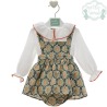 Conjunto pichi bebe niña "Familia Calcuta" Marta y Paula
