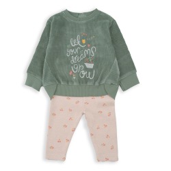 Chandal niña flores Babybol