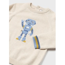Jersey motivo intarsia bebé niño mayoral