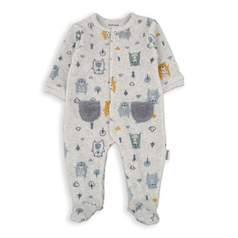 Pelele bebe niño estampado Babybol
