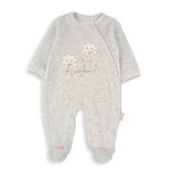 Pelele bebe niña nubes Babybol