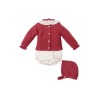 Conjunto bebe niña cerezo Babidu
