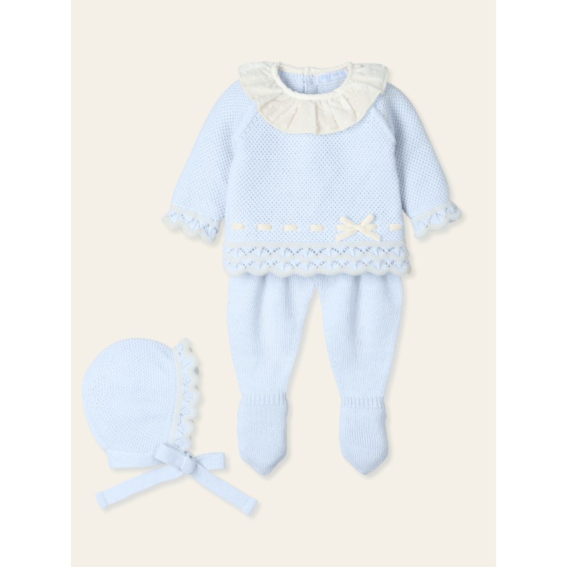 Conjunto bebe 3 piezas "Cobijar" Mac Ilusion
