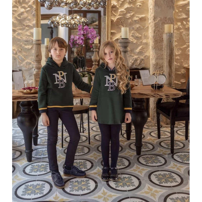 Sudadera niño capucha Miranda