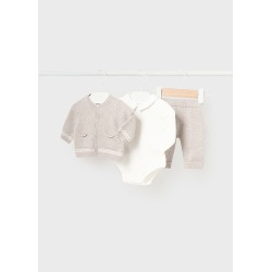 Conjunto 3 piezas tricot...