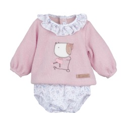 Conjunto Pololo bebe niña...