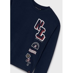 Camiseta estampado posicionado chico mayoral